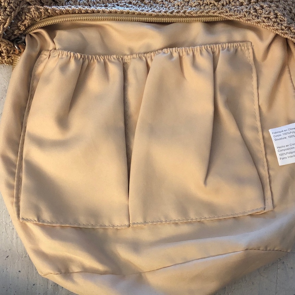 The Sak cream beige crochet crossbody handbag - Picture 12 of 14